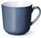 Dibbern Solid Color - Becher mit Henkel 0,32 l - Indigo - NEU