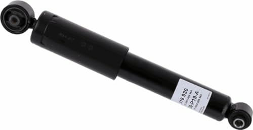 Sachs 316 930 Stoßdämpfer hinten | 316 930 Kompatibel mit Panda (312_, 319_),Panda Van (312_, 519_),Pandina,Ypsilon (312_)