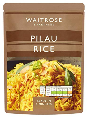Waitrose - Riz Pilau micro-ondes - 250g