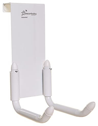 Dreambaby StrollAway Over The Door Baby Stroller Hanger – Heavy Duty Metal Hook Organizer with 22.5 Kg Load Capacity