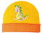 Heless 2135 - Strick-Mütze für Puppen im Dino-Design, Größe 35 - 45 cm