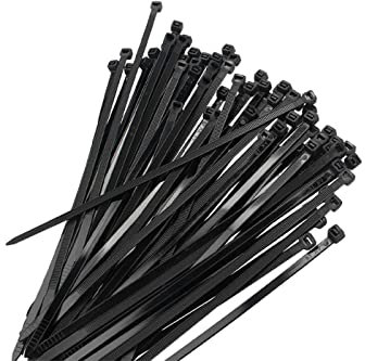 Fascette multiuso 100pz fascetta di fissaggio stringenti nylon 3.6 x 400mm