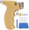 Ohrlochpistole Set,Ohr Nasenpiercing Maschine, Professioneller Schmerzloser Menschlicher Körperperforator Ohr Nase, Edelstahl Piercing Tool Kit mit Ohrstöpseln und Nägeln