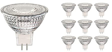 Noxion Mehrfachpackung 10x LED-Spot GU5.3 MR16 2.5W 230lm 36D - 827 Extra Warmweiß | Ersatz für 20W