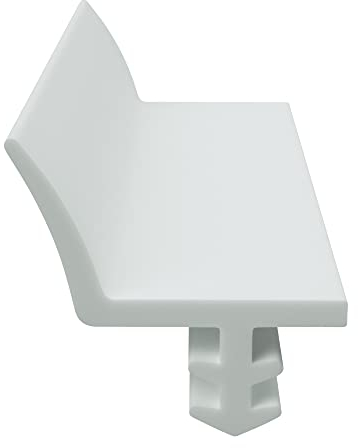 DIWARO.® Zimmertür-Dichtung ZT073 | weiß | 5 lfm für Zimmertüren und Innentüren