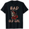 Böses altes Mädchen Rose Schädel Sarkasmus Ironie T-Shirt