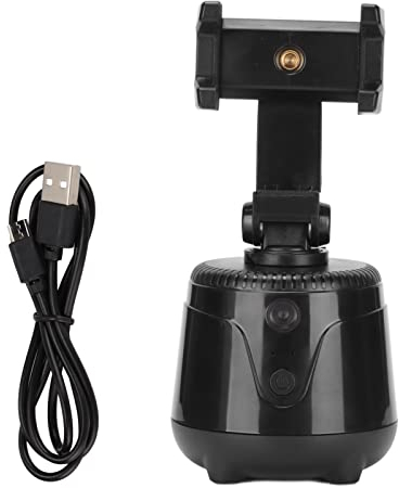 Smart Rotation Selfie Stick, 360-Grad-Drehung Auto Face Object Tracking Camera Mount Phone Holder, Vlog Shooting Stand für Reisen zu Hause und Im Freien