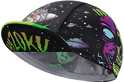 BikingBros Leichte Sommer Fahrradkappe mit UV-Schutz für - Radsport-Kappen für unter den Helm