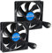 Dealikee 2Pcs 120mm USB Fan 5V Brushless Cooling Fan, 2000 RPM High Speed Fan for Cooling DIY PC Computer Case 3D Printer CPU Coolers Radiators, Low Noise, Plug and Play