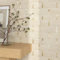 M MOFIT Metro - Adesivi da parete per cucina e bagno, effetto mosaico, opachi, impermeabili, colore: beige, 5 piastrelle