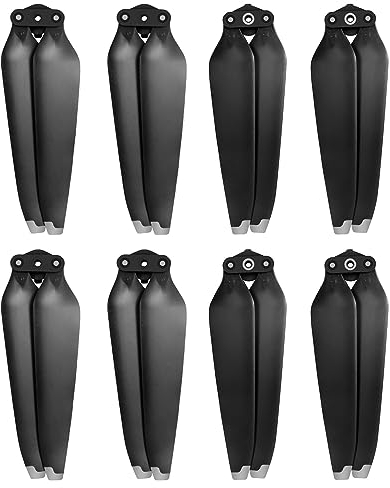 Propeller für DJI Mavic 3 Pro/Mavic 3 Pro Cine/Mavic 3/Mavic 3 Classic/Mavic 3 Cine Mavic 3E/ Mavic 3T/Mavic 3M Ersatzpropeller Blätter Geräuscharm Zubehör für DJI Mavic 3 Serie Drohnen Silber