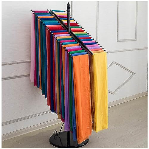 Schrankorganisation Zubehör Aufbewahrungsregal – Premium Hosenbügel Schal Hijab Rack für kommerzielle Kleiderständer, organisieren Gürtel und Anzüge
