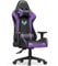 Racingreat Gaming Stuhl Computerstuhl - Gamer Chair Schreibtischstuhl Höhenverstellbar Ergonomisch für Jugendliche Jungen Mädchen (Schwarz-Lila)