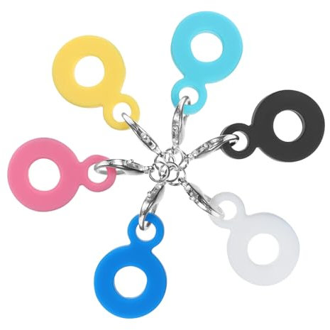 MAGICLULU 6 Silikon Silikon Anhänger Wiederverwendbarer Hängender Anhänger Wiederverwendbarer Anhänger Anhänger