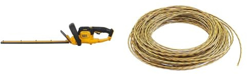 DeWalt - Taille-Haies Brushless XR 18V 5Ah Li-ION - DCM563PB-XJ - Taille Haie Électrique sans Fil & Recharge de Fil Coupe Bordure Fil 2 mm x 15,2 m - Bobine de Fil Remplacement