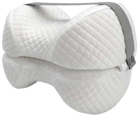 Kixolazr Foam-Beinkissen, Seitenschläferkissen für Beine,Beinkissen zum Seitenschlafen - Ergonomische Kniestütze, Zwischen-Knie-Kissen, Beinpositionierer für die Ausrichtung der Wirbelsäule in