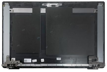 Replacement Laptop LCD Cover Back Rear Top Lid with Hinges for Dell Latitude 15 3520 E3520 17XCF Black