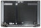 Replacement Laptop LCD Cover Back Rear Top Lid with Hinges for Dell Latitude 15 3520 E3520 17XCF Black