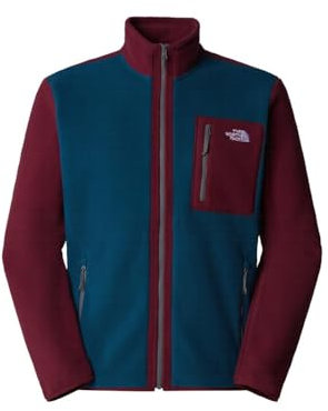 The North Face NF0A883R80O1 Men’s Yumiori Full Zip Maglia Lunga Uomo Midnight Petrol/Alpine Taglia XS