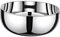 KESOTO Stainless Steel Basin Large Mixing Bowl Wash Basin Dish Tub Round Container Serving Bowl Metal Bowl for Muffins Marinades, Diameter 28cm