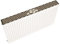 Heizkörperverkleidung Heizung Verkleidung Heizkörperabdeckung Heizungsabdeckung Oben Heizungsgitter Abdeckung Heizungsverkleidung Magnetisch Heizkörper Gitter Abdeckung Oben(D,120x10 cm)