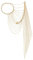 Niaspi Gold Tassel Shoulder Chain Choker Necklace for Women Fashon Personalized Boho Link One-shoulder Harness Beach Arm Bra Body Chain Bohemian Long Multilayer Unique Sexy Party Accessories Jewelry