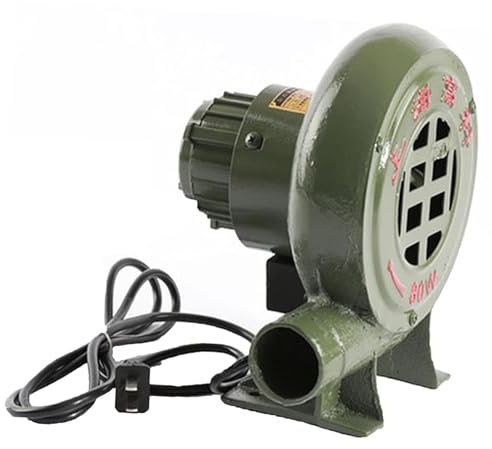 Accessori per Barbecue, soffiatore Elettrico per fucina da fabbro 110V/220V, Ventilatore centrifugo Elettrico, Ventilatore Portatile con Pompa, soffiatore Commerciale a r