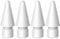 flintronic Punta per Apple Pencil, 4 Pezzi Punte Tips, Alta Sensibilità Punte, Punta Ricambio Accessori, per Apple Pencil 1a e 2a Generazione(Bianco *4)