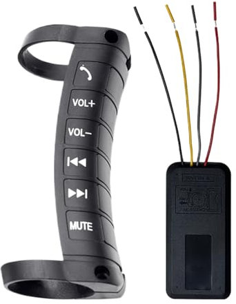 Mando a distancia para volante de coche - Mando a distancia para botones en el volante del coche, mando a distancia inalámbrico para vehículos | Mando a distancia en el volante, controlador multimedia