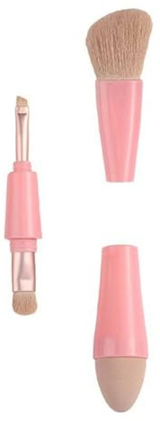 Rersduyt Makeup Brush, Glam Blend, Eyeshadow Brush Set, Foundation Brush Beauty Tool Multifunctional Portable Beauty Pen(Pink)