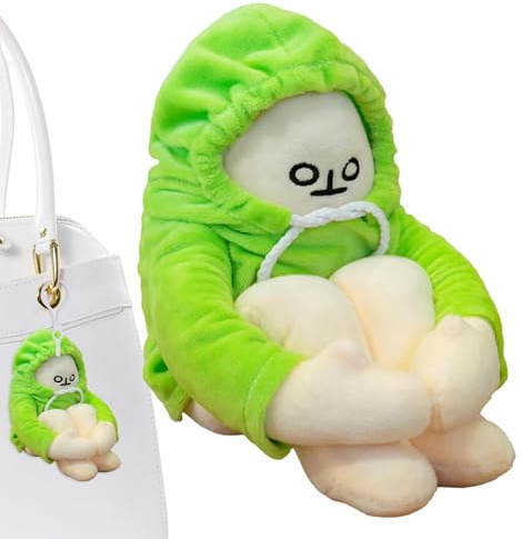 Generisch Bananenmann Plüsch | 7in Weird Banana Man Kuscheltiere Puppe | Lustige Plüschtierpuppe Dekompressionsspielzeug Gefüllte Puppe Spielzeug für Mädchen Geburtstagsfeier Festivals Geschenke