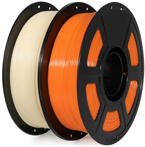 IEMAI PETG Filament 1.75mm 2Kg, Hautfarbe/Orange PETG 3D Drucker Filament, Kompatibel mit Bambu Lab, AMS, AMSLite, Maßgenauigkeit +/-0.02mm