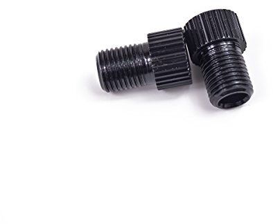 Drahtesel Fahrrad Ventil Adapter (schwarz, 2 Adapter)