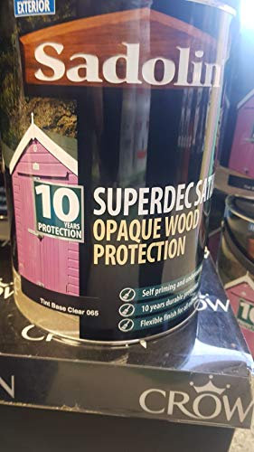 5L Sadolin Opaque Wood Protection 065 Clear