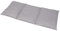 GRÜNSPECHT Kirschkern-Kissen 43x20cm, 3 abgesteppte Kammern, Wärmekissen für Nacken, Bauch & Rücken, Bezug aus 100% Baumwolle, für Mikrowelle & Backofen, grau (1100-V1)