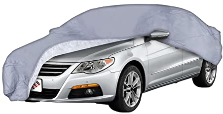 Walser Copertura Premium per Auto - Resistente alle Intemperie, Impermeabile, Protezione Solare e UV - Garage Completo per Tutte Le Previsioni del Tempo