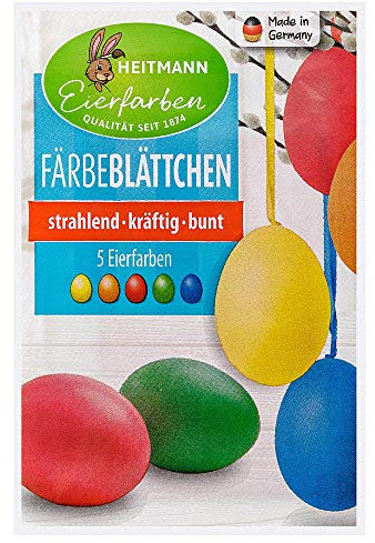 Heitmann Eierfarben Eierfärbe-Blättchen, 2.9 g