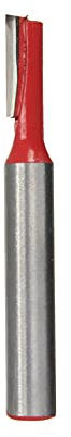 1/4 Pollice Gambo Doppio Flauto Cutter Bit Router Bit Router Utensile Rotativo per La Lavorazione Del Legno Lama 3/16''