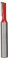1/4 Pollice Gambo Doppio Flauto Cutter Bit Router Bit Router Utensile Rotativo per La Lavorazione Del Legno Lama 3/16''