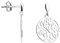 SOFIA MILANI - Boucles d'Oreilles pour Femme en Argent 925 - Clou d'Oreille avec Motif en Forme Arbre de Vie - 21082