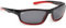 Fox Rage Sunglasses - Polarisationsbrille, Modell:Transparenter rot/schwarzer Rahmen / graue Gläser