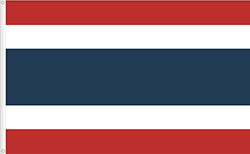 BANDERA DE TAILANDIA. CALIDAD RASO ESTANDAR. TAMAÑO GRANDE 150X90