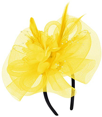 Damenhut Vintage Fascinator Hut Blume Bankett Hut Feder Haarschmuck Damen Haar Clip Hochzeit Kopfschmuck Elegant Partyhut Fasching Hochzeitszubehör Mesh Headwear Cocktail Party Haarreif Karneval
