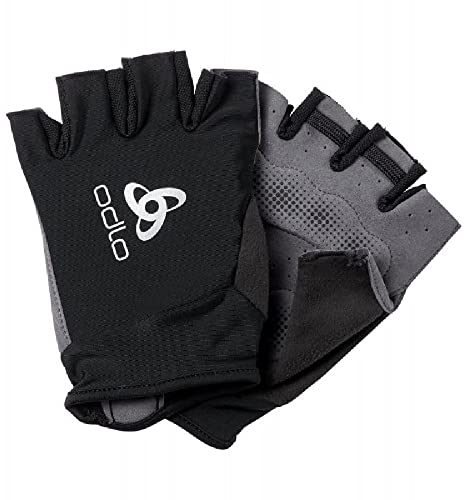 ODLO Fahrradhandschuhe Herren Damen Active Road I Bike Handschuhe I Velohandschuhe, Schwarz