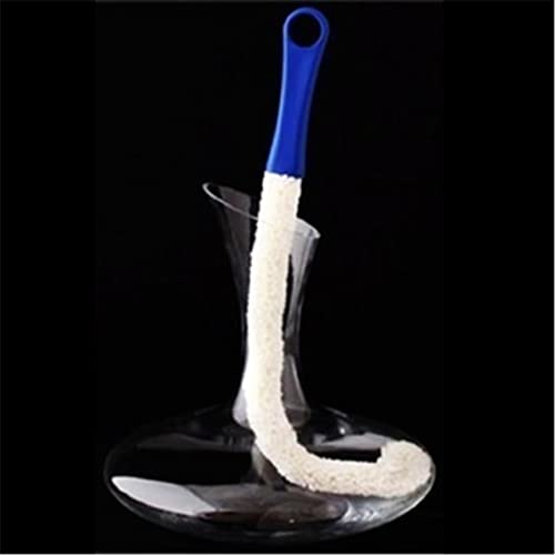 LILIYUAN Wine Cleaning Brush, Flexible Bottle Cleaning Brush Multi-Function Household Cleaning Tools For Goblets Champagne Flutes Cups Glasses