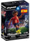 PLAYMOBIL Sports & Action 71129 Fußballspieler Spanien, mit Kickfunktion und Torwand, ab 5 Jahren