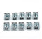 BYNYXI Tuerca de Clip de Rosca en Forma de B, M8 Tuerca Spire Clips De Velocidad Abrazadera Grapas Tornillo Tuercas Fijaciones Panel Kits para Motocicleta Coche - 10 Unids