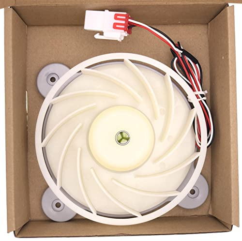 Upgraded DA31-00287B Refrigerator Evaporator Fan Motor (OEM) for Samsung Refrigerator Replaces AP5948644 PS9494284 EAP9494284 DA31-00334A DA96-00968A 2-Years Warranty