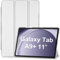 ProCase Hülle für Samsung Galaxy Tab A9+ / A9 Plus 11 Zoll 2023 (SM-X210), Dreifache Schutzhülle Case für 11 Galaxy Tab A9+/A9 Plus, Dünn Leicht Smart Cover mit Translucent Frosted Rückhülle -Silber