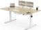 Devoko Scrivania Regolabile in Altezza 160 x 80 cm, Scrivania da Ufficio con Sistemi Anti-Collisione e Funzione di Memoria, Tavolo didattico Ergonomica Elettrica, Rovere